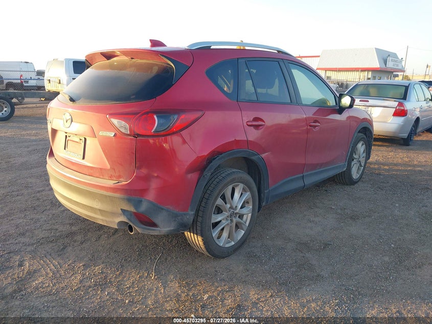 Vin: jm3ke2dy7e0328603, lot: 46201952, mazda cx-5 grand touring 20144