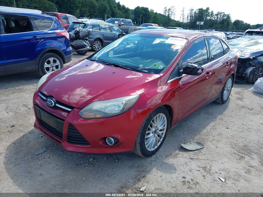 Vin: 1fadp3j26el320398, lot: 46201957, ford focus titanium 20142