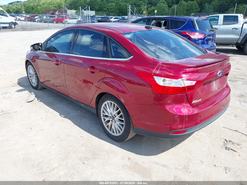 Vin: 1fadp3j26el320398, lot: 46201957, ford focus titanium 20143