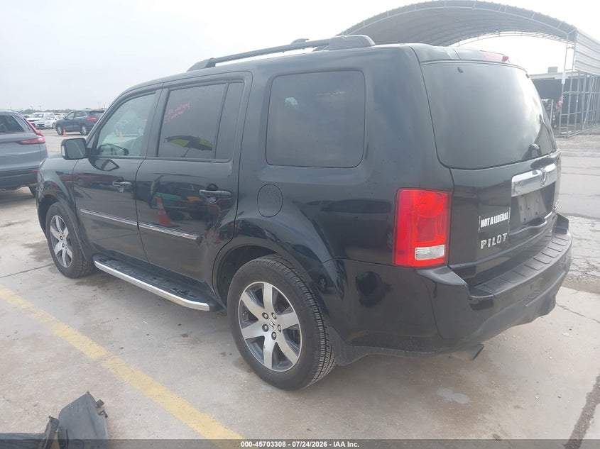 Vin: 5fnyf4h95fb071989, lot: 46201964, honda pilot touring 20153