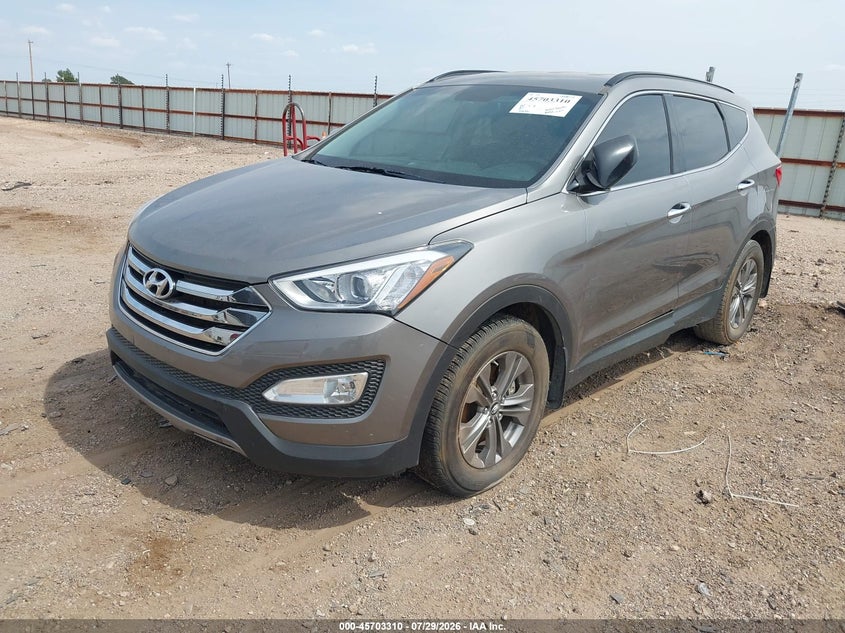 Vin: 5xyzu3lb9eg200824, lot: 46201966, hyundai santa fe sport 2.4l 20142