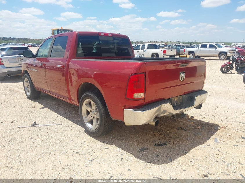 Vin: 1c6rd6lt5cs236955, lot: 46201972, ram 1500 lone star 20123