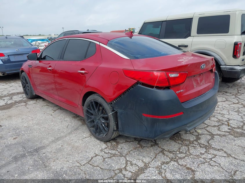 Vin: knagm4a71e5473516, lot: 46201977, kia optima lx 20143