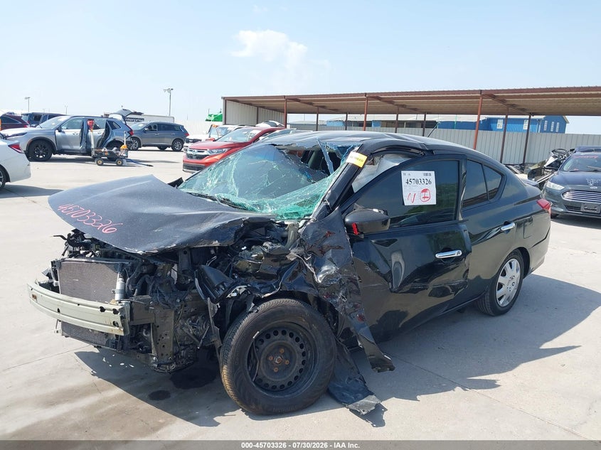 Vin: 3n1cn7ap1kl871159, lot: 46201982, nissan versa 1.6 sv 20192