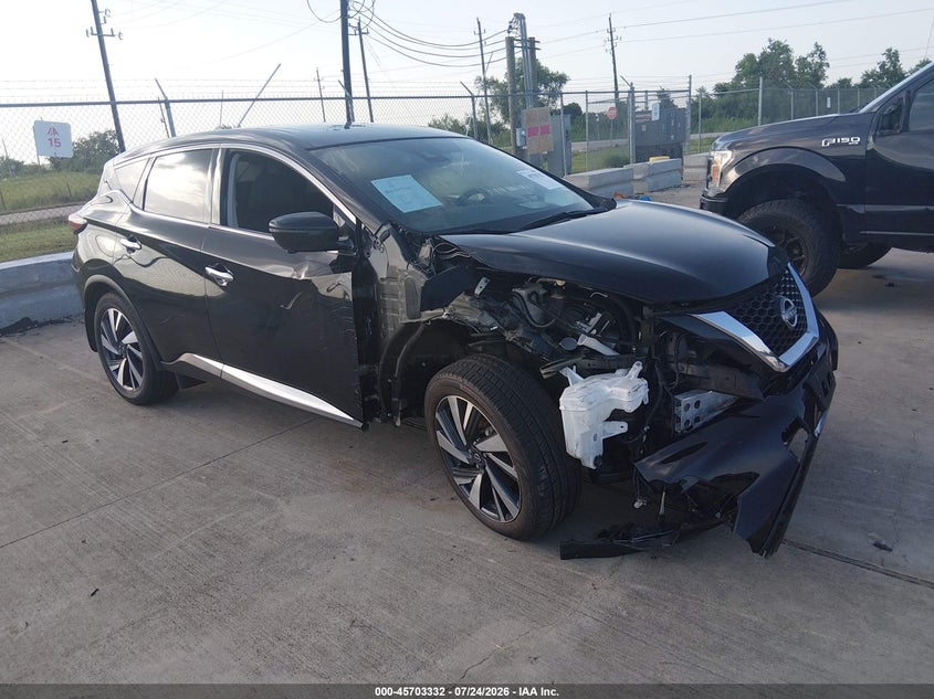 Vin: 5n1az2cj8pc124211, lot: 46201988, nissan murano sl fwd 2023 img_1