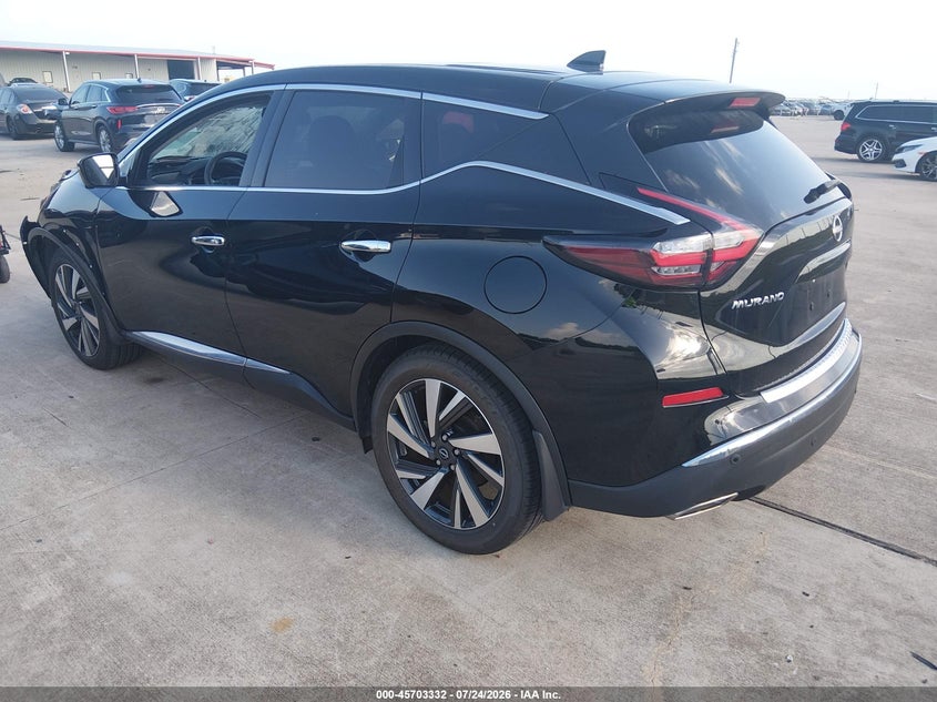 Vin: 5n1az2cj8pc124211, lot: 46201988, nissan murano sl fwd 20233