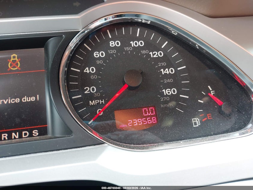2008 AUDI A6 WAGON 3.2L V-6 DI, DOHC, VVT, 255HP