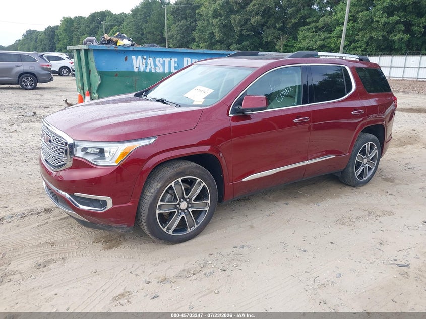 Vin: 1gkknxls6hz272581, lot: 46202003, gmc acadia denali 20172