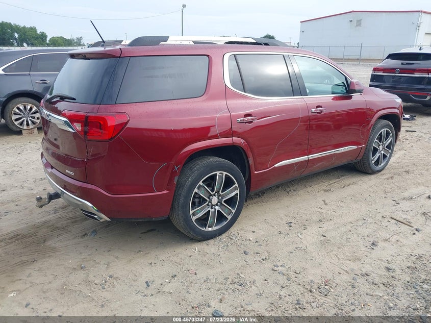 Vin: 1gkknxls6hz272581, lot: 46202003, gmc acadia denali 20174