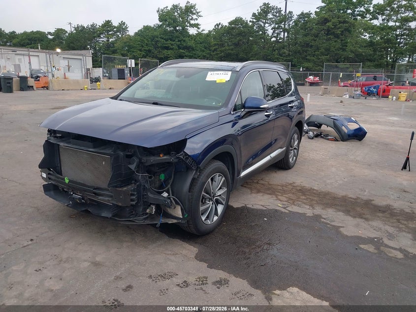 Vin: 5nms5cad1kh035677, lot: 46202004, hyundai santa fe limited 20192