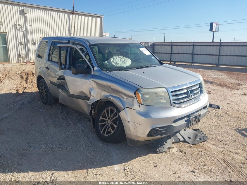 Vin: 5fnyf3h22fb018051, lot: 46202014, honda pilot lx 2015 img_1