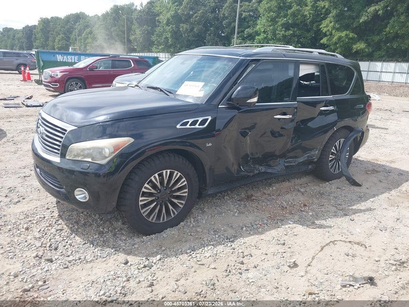 Vin: jn8az2nc0e9351295, lot: 46202017, infiniti qx80 20142