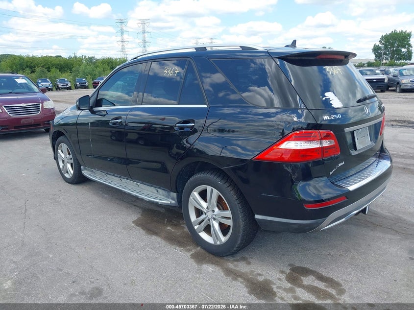 2015 MERCEDES-BENZ ML 250 BLUETEC auction photo 3