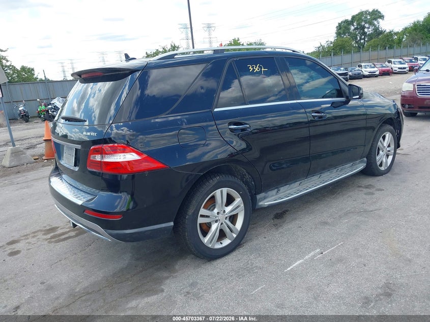 2015 MERCEDES-BENZ ML 250 BLUETEC auction photo 4