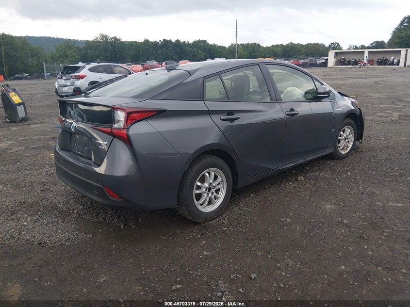 Vin: jtdl9rfu1l3022142, lot: 46202031, toyota prius xle awd-e 20204