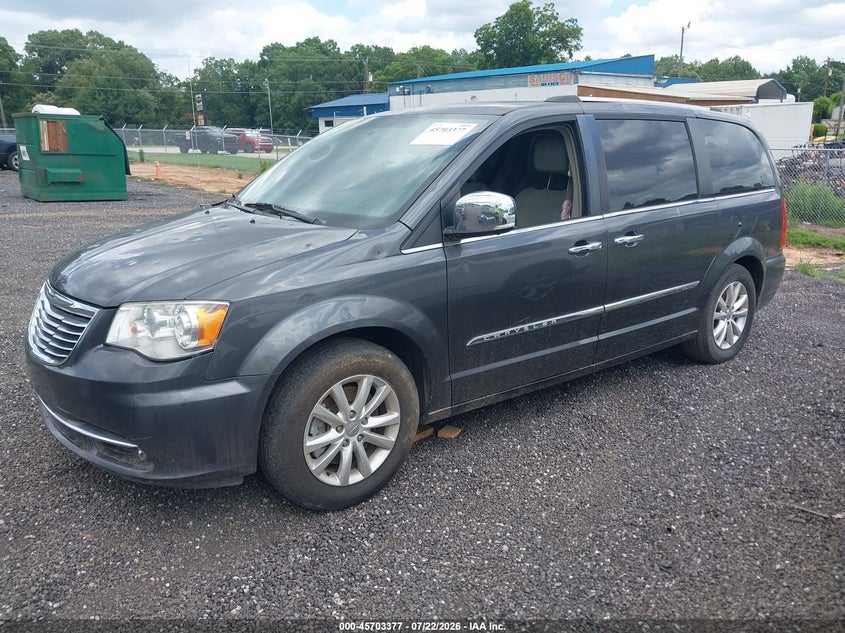 Vin: 2c4rc1gg3fr740888, lot: 46202033, chrysler town & country limited platinum 20152