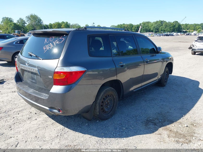2008 TOYOTA HIGHLANDER auction photo 4