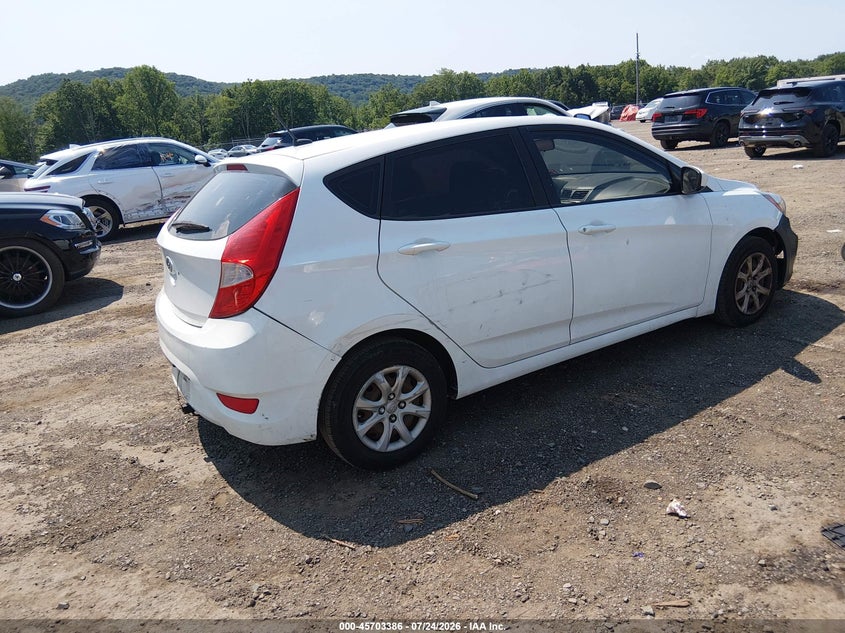 Vin: kmhct5ae1eu194061, lot: 46202042, hyundai accent gs 20144