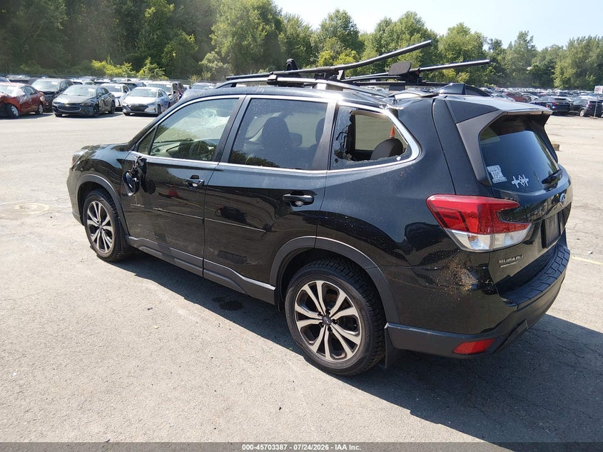 Vin: jf2skasc1lh496742, lot: 46202043, subaru forester limited 20203