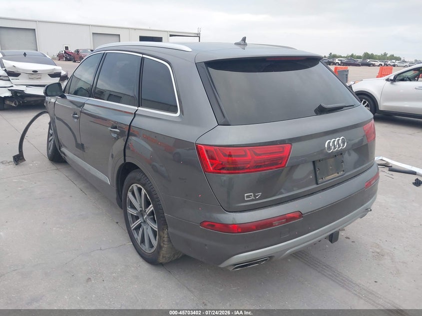 Vin: wa1lhaf76kd014684, lot: 46202058, audi q7 45 premium/45 se premium 20193