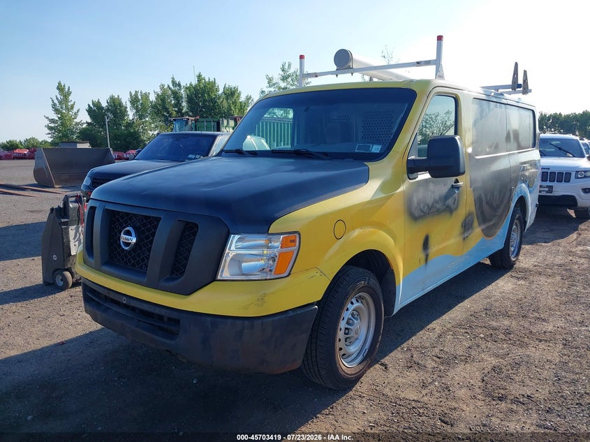 Vin: 1n6bf0ky6jn800104, lot: 46202075, nissan nv cargo nv2500 hd s v6 20182