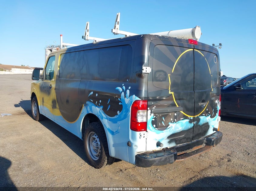 Vin: 1n6bf0ky6jn800104, lot: 46202075, nissan nv cargo nv2500 hd s v6 20183