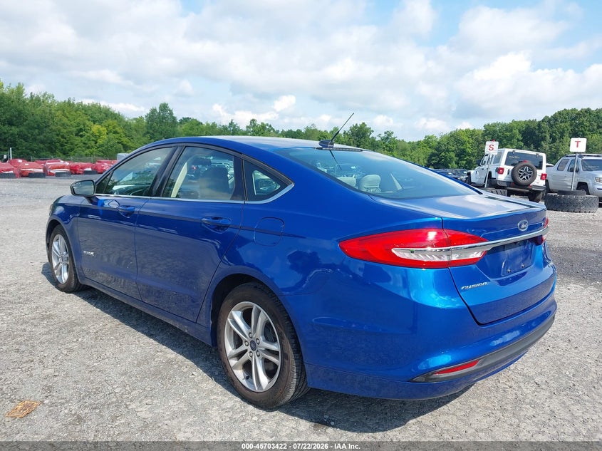 Vin: 3fa6p0uu9jr271553, lot: 46202078, ford fusion hybrid s 20183