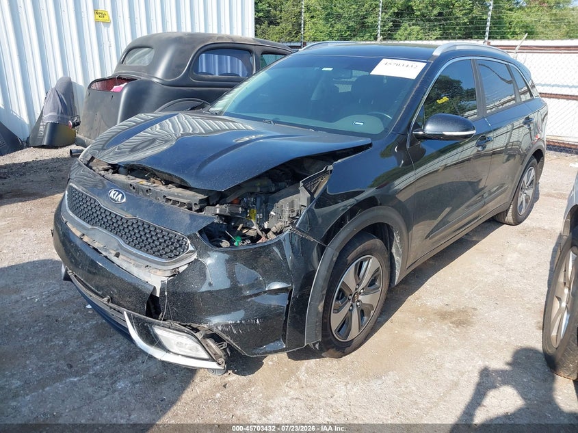 Vin: kndcc3lc0j5126536, lot: 46202088, kia niro ex 20182