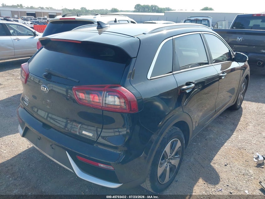 Vin: kndcc3lc0j5126536, lot: 46202088, kia niro ex 20184