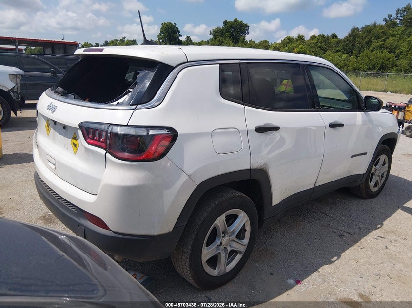 Vin: 3c4njdan5rt591852, lot: 46202094, jeep compass sport 4x4 20244