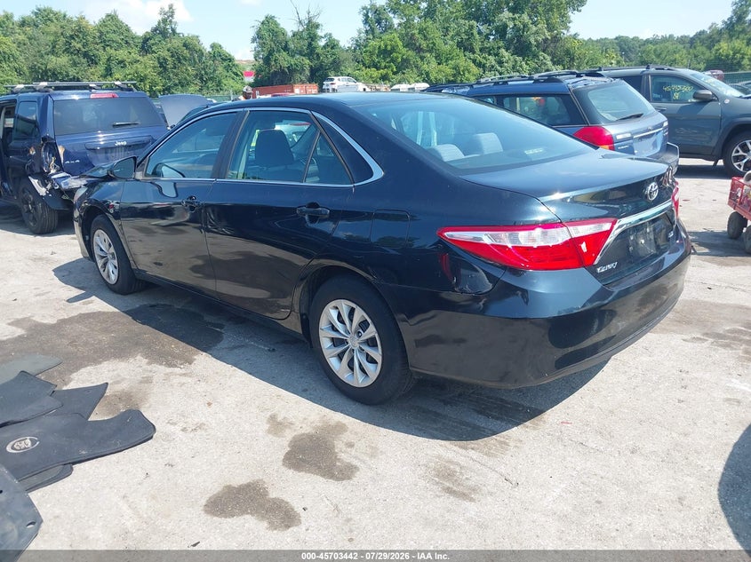 Vin: 4t1bf1fk0gu557138, lot: 46202098, toyota camry le 20163