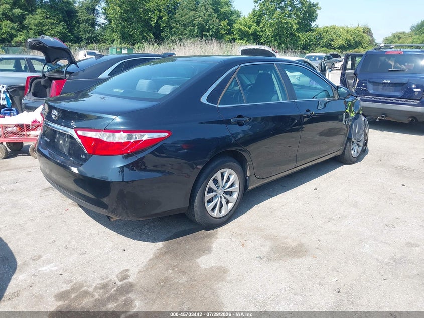 Vin: 4t1bf1fk0gu557138, lot: 46202098, toyota camry le 20164
