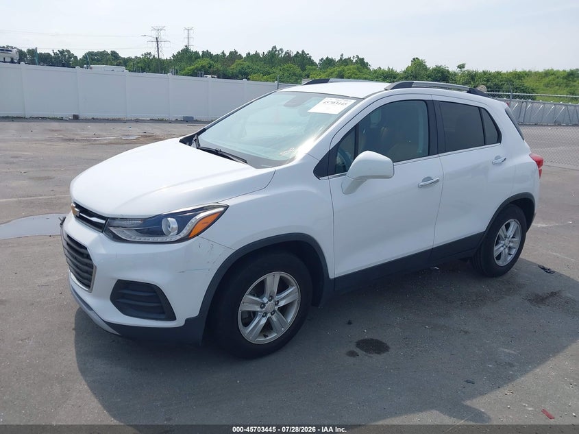 Vin: 3gncjlsb8ll214632, lot: 46202101, chevrolet trax fwd lt 20202