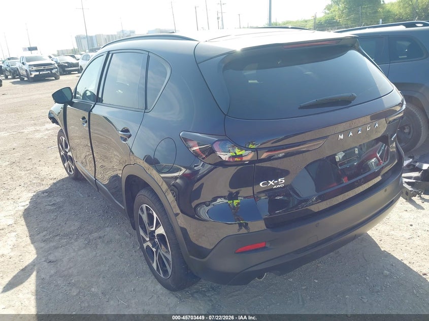 Vin: jm3kmcha9t0167108, lot: 46202105, mazda cx-5 2.5 s preferred 20263
