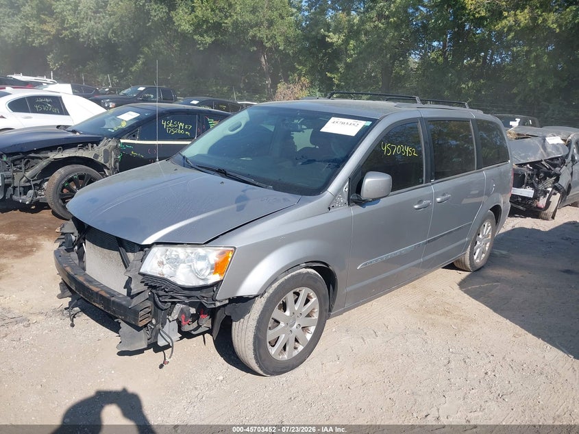 Vin: 2c4rc1bg9dr605659, lot: 46202108, chrysler town & country touring 20132