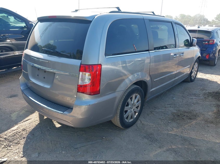 Vin: 2c4rc1bg9dr605659, lot: 46202108, chrysler town & country touring 20134