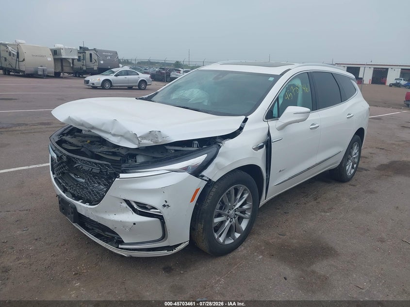 Vin: 5gaevckwxpj147247, lot: 46202117, buick enclave avenir awd 20232