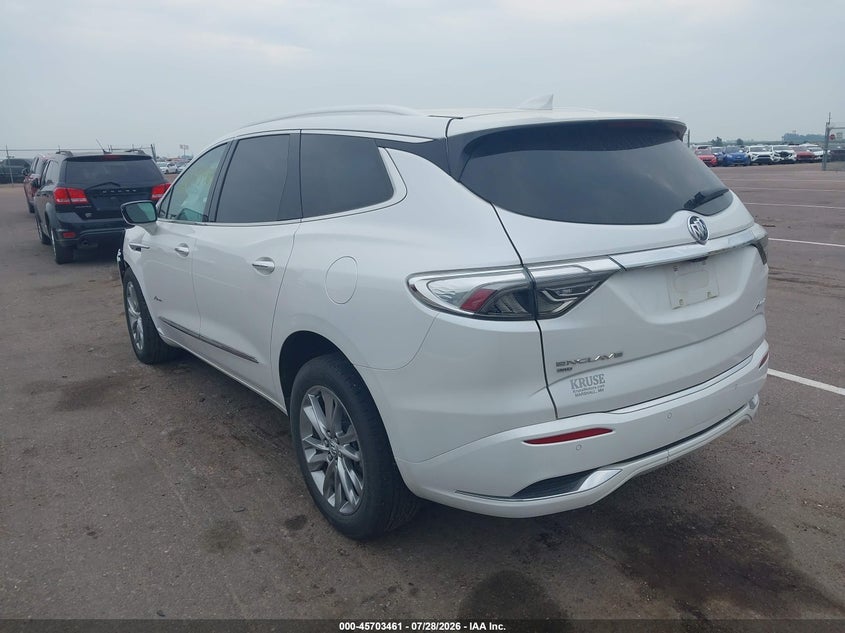 Vin: 5gaevckwxpj147247, lot: 46202117, buick enclave avenir awd 20233