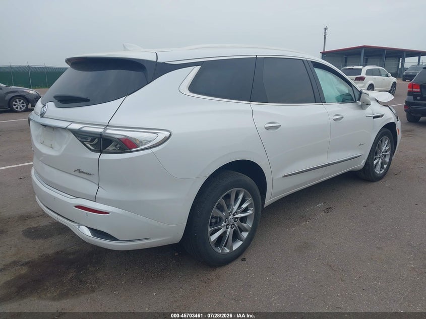 Vin: 5gaevckwxpj147247, lot: 46202117, buick enclave avenir awd 20234