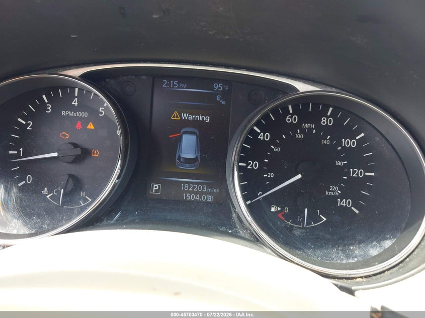 2015 NISSAN ROGUE auction photo 7