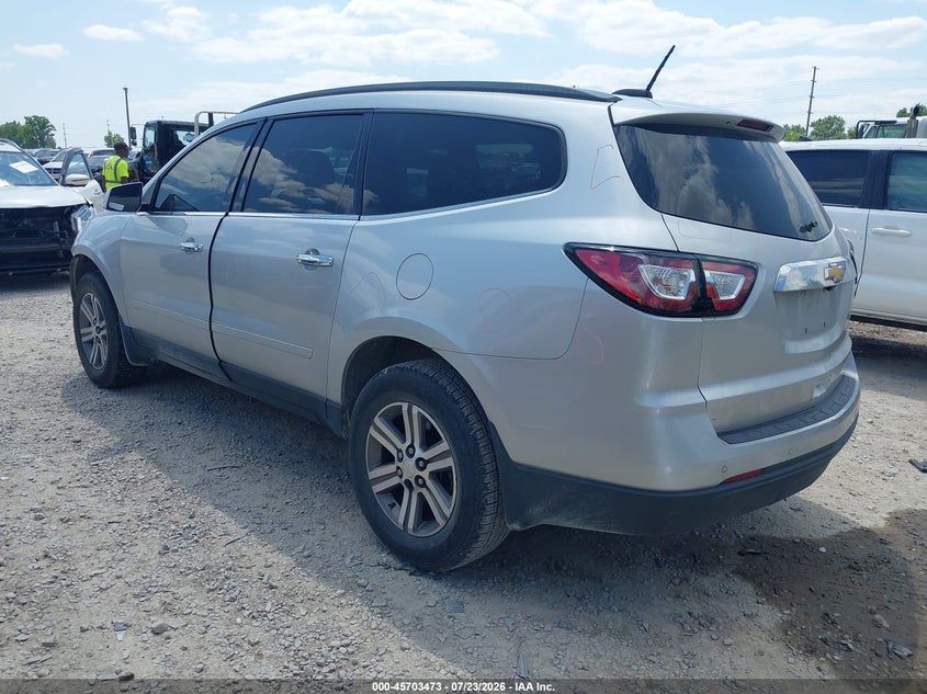 Vin: 1gnkrgkd7gj185098, lot: 46202129, chevrolet traverse 1lt 20163