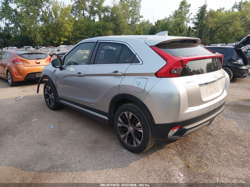 Vin: ja4at5aa7jz070277, lot: 46202133, mitsubishi eclipse cross se/sel 20183