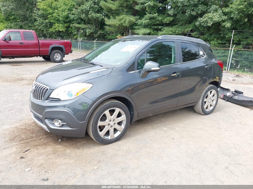 Vin: kl4cjbsb6gb694867, lot: 46202136, buick encore convenience 20162