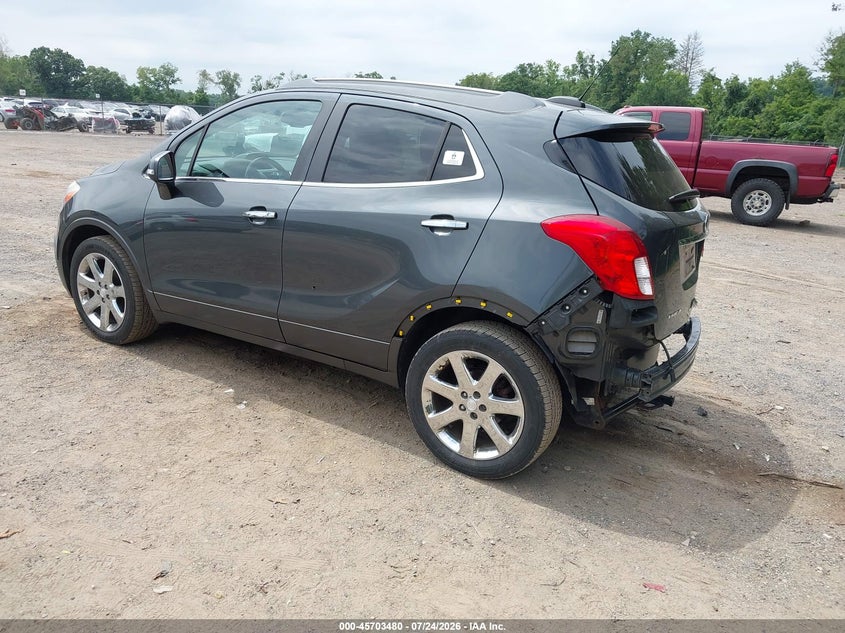 Vin: kl4cjbsb6gb694867, lot: 46202136, buick encore convenience 20163