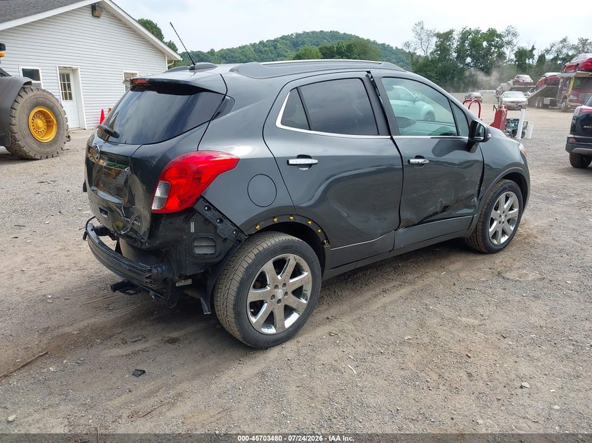 Vin: kl4cjbsb6gb694867, lot: 46202136, buick encore convenience 20164
