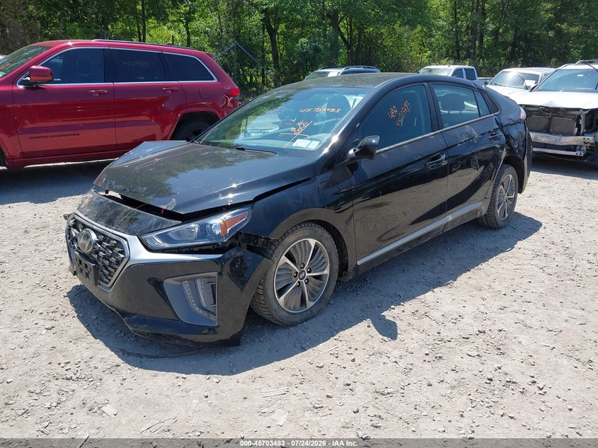 2022 HYUNDAI IONIQ PLUG-IN HYBRID auction photo 2