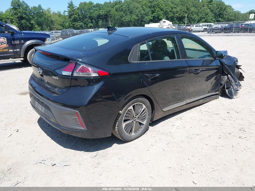 2022 HYUNDAI IONIQ PLUG-IN HYBRID auction photo 4