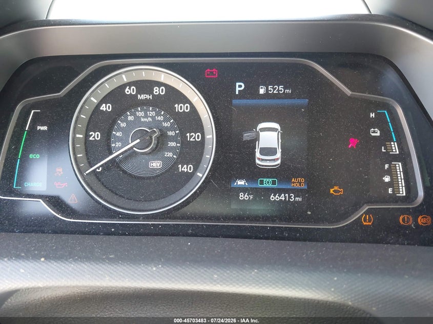 2022 HYUNDAI IONIQ PLUG-IN HYBRID auction photo 7