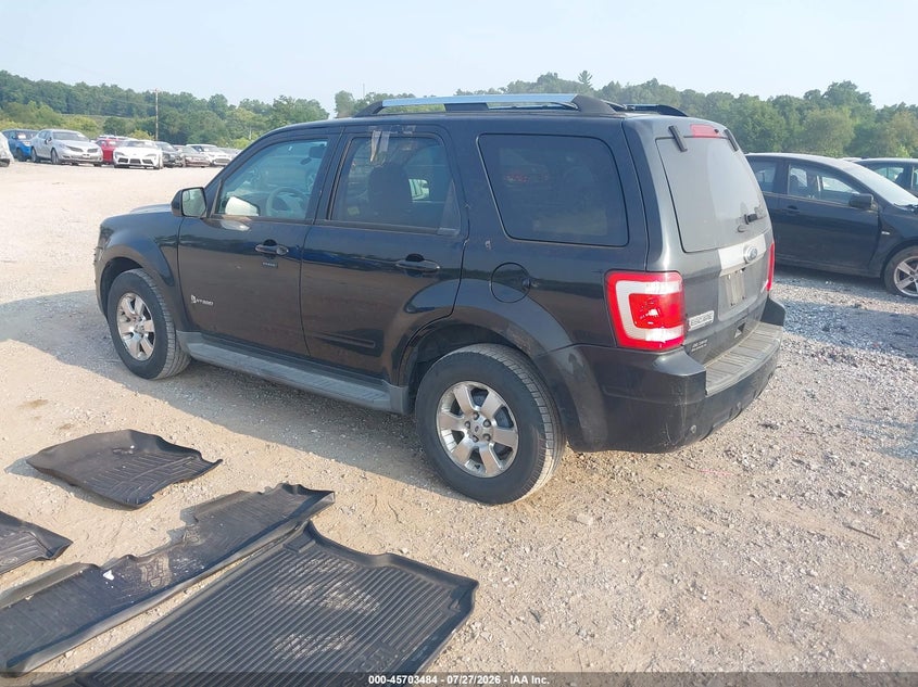 Vin: 1fmcu5k38bka86389, lot: 46202140, ford escape hybrid limited 20113