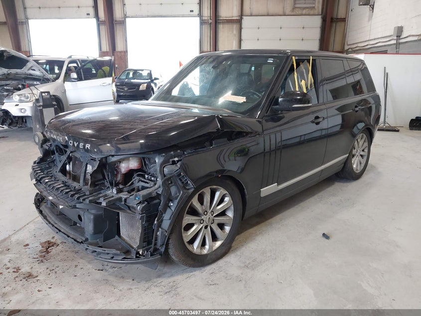 Vin: salgs2vf8ea129714, lot: 46202153, land rover range rover 3.0l v6 supercharged hse 20142